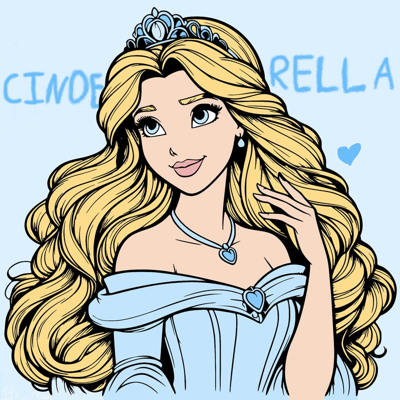 realistic disney princess