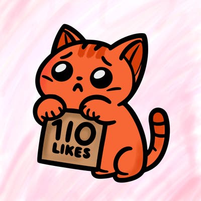 a cat begging for 10 likes