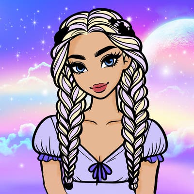 beautiful women with braids