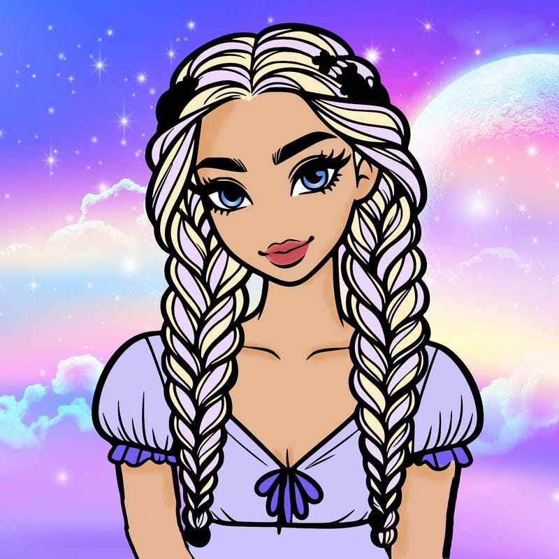 beautiful women with braids