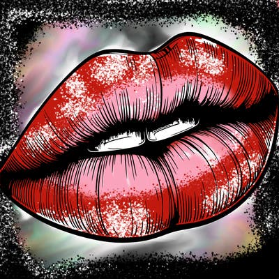 realistic lips