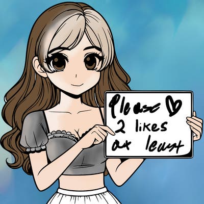 realistic pretty girl holding blank sign
