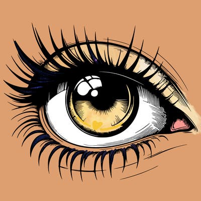 realistic eye