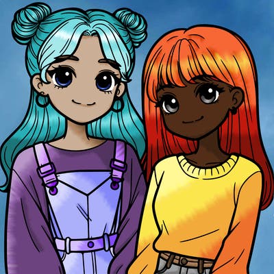 two female friends