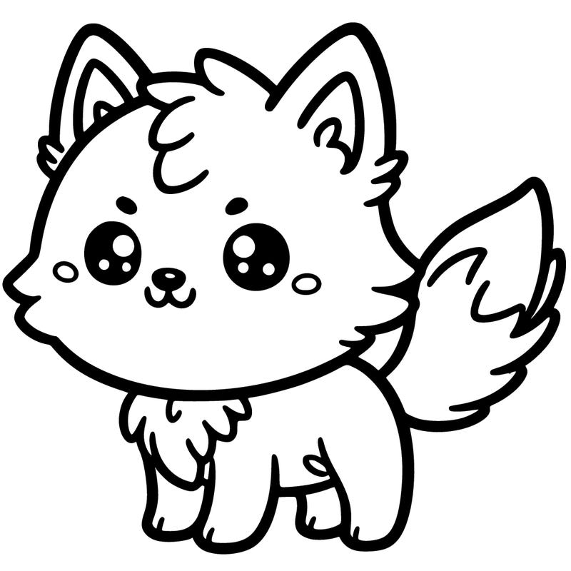 cute wolf