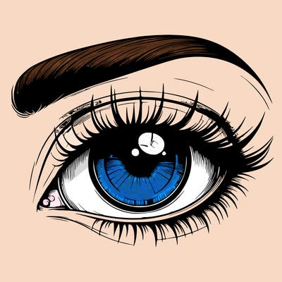 realistic eye