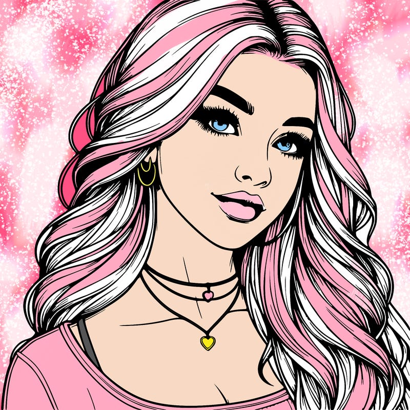 detailed realistic girl