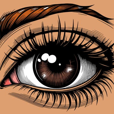 realistic eye