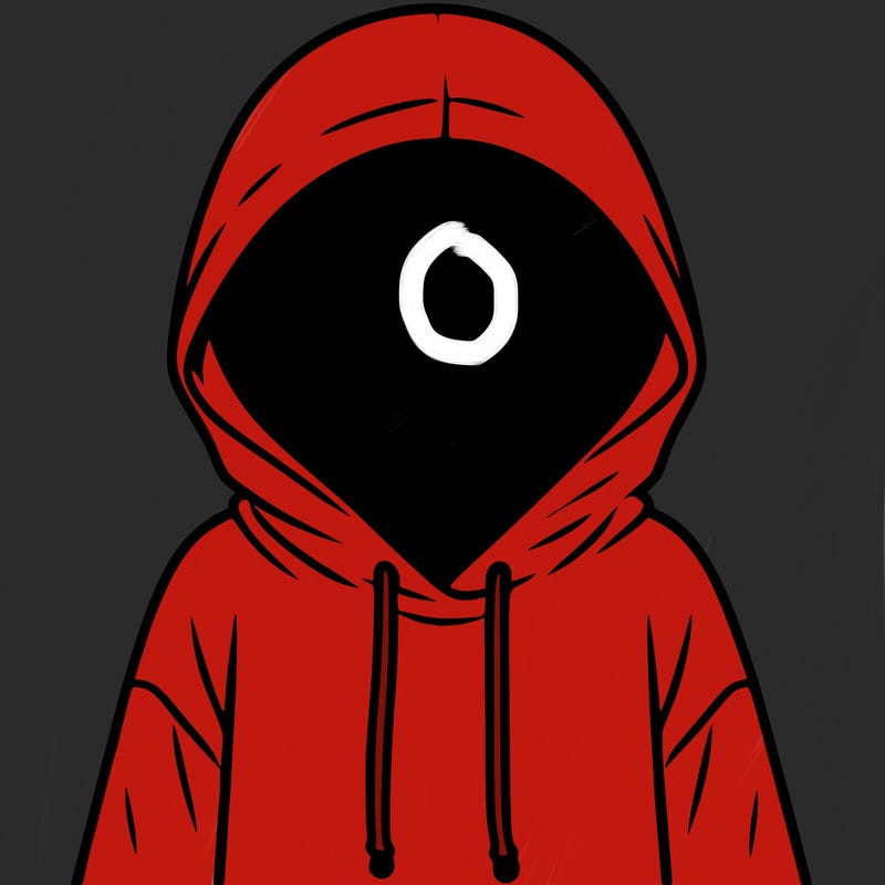 faceless girl in hoodie