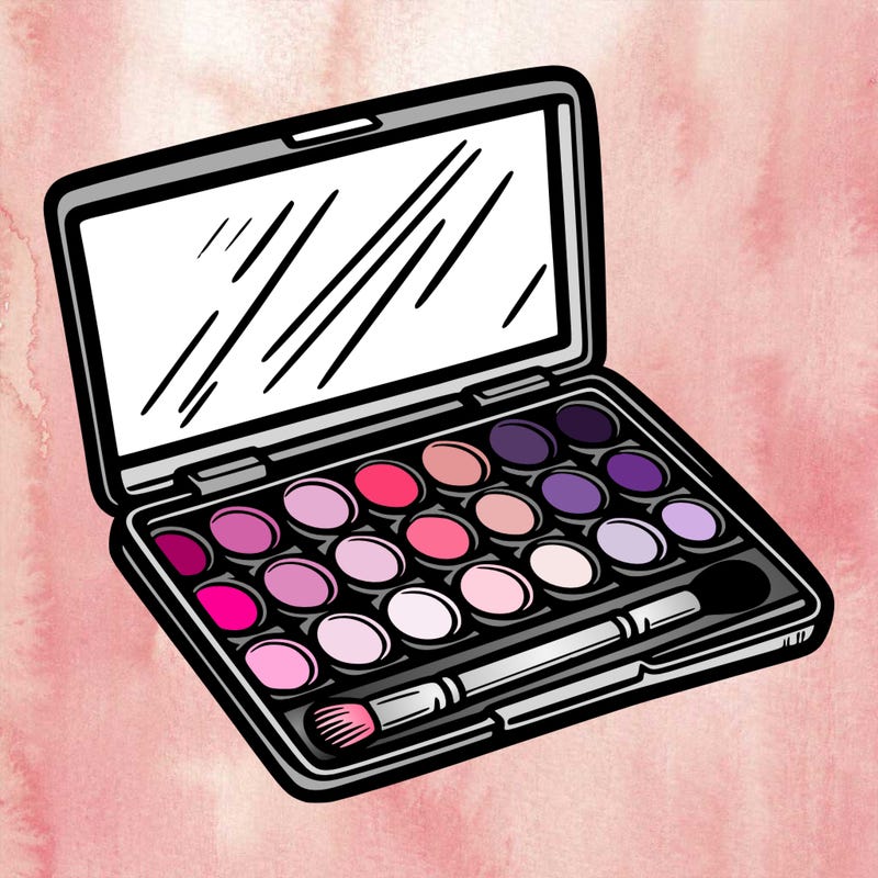 makeup pallet
