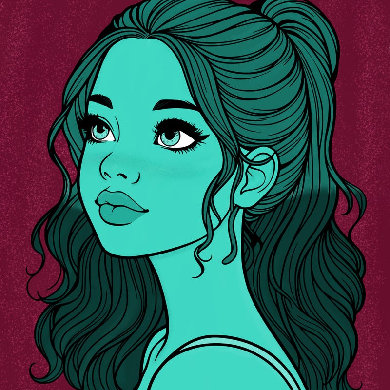 beautiful realistic girl