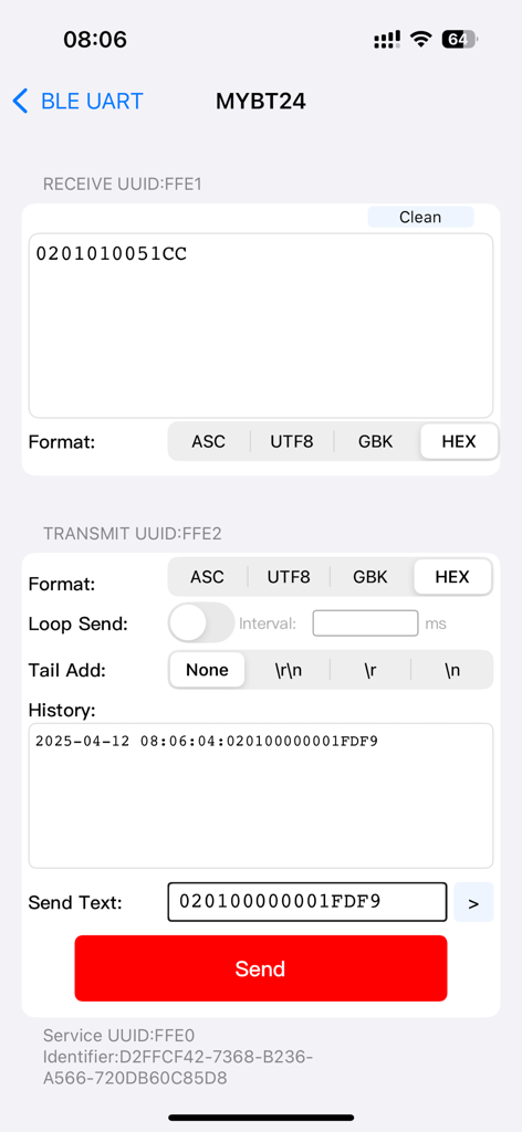 BLE UART | Terminal de Porta Serial Sem Fio e Ferramenta de Depuração
