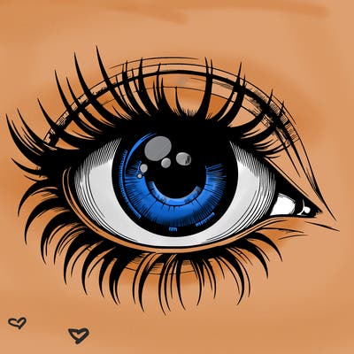 realistic eye