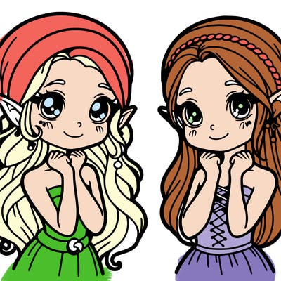 elf girls