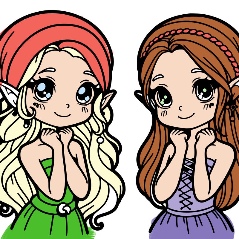 elf girls