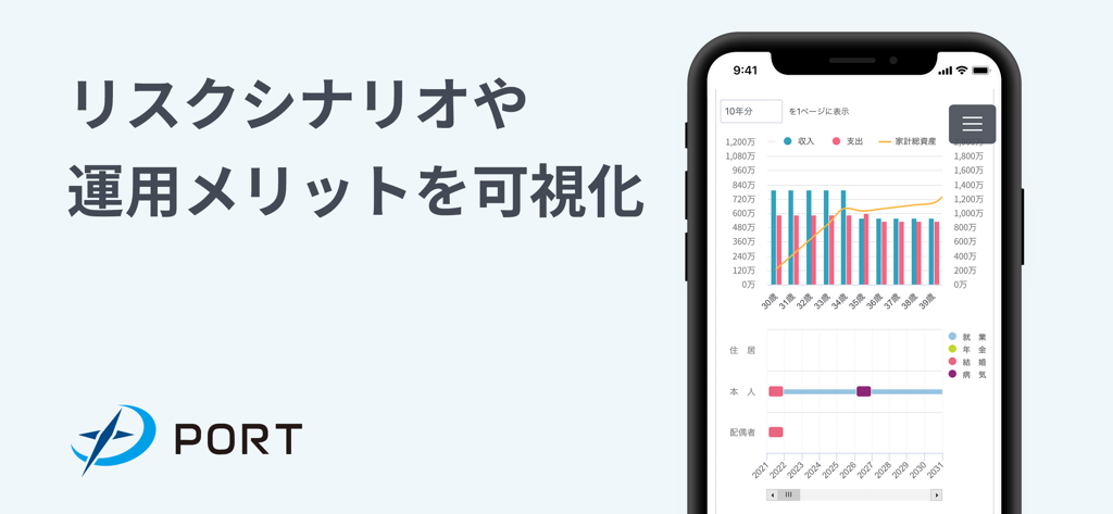 PORT | Real Estate Investment & Life Plan Simulation Tool