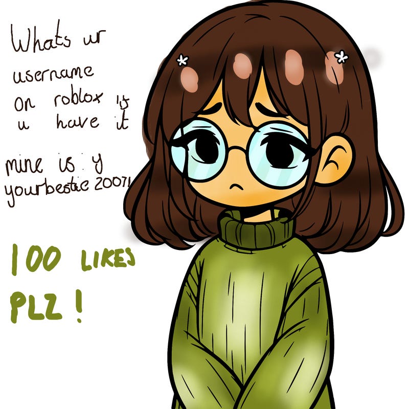 sad girl with glasses in a sweater