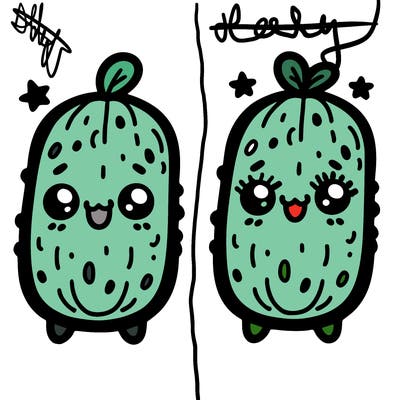 cute pickles