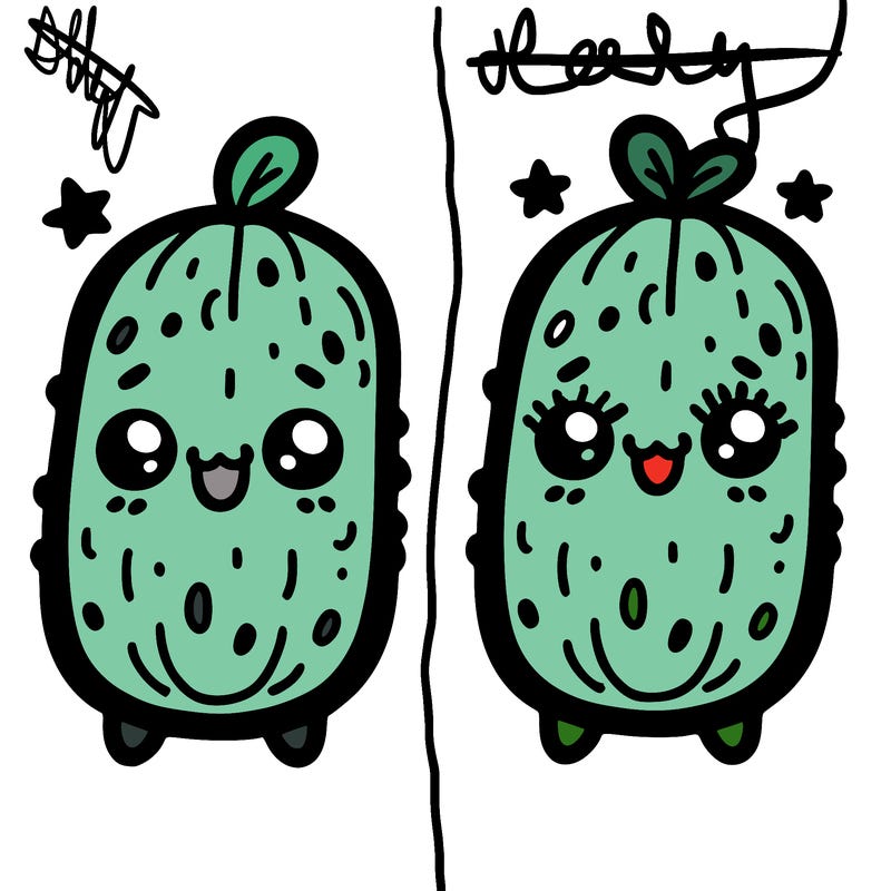 cute pickles