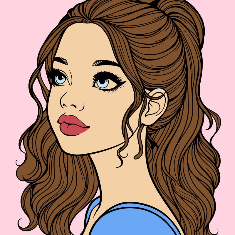 beautiful realistic girl