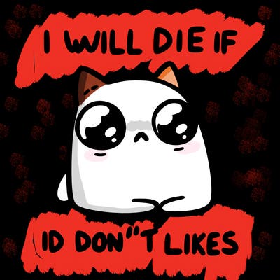 a cat that will die if we don’t get 10 likes