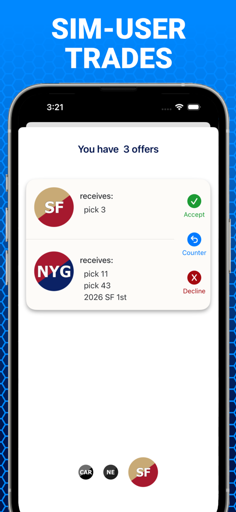 MockOut - NFL Draft Simulator - Sports App | MWM