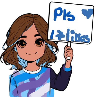 realistic girl holding up a sign