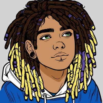 realistic teen dread head
