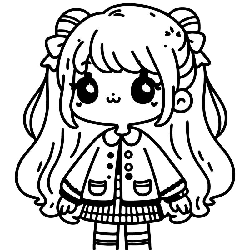 girl in a pink outfit