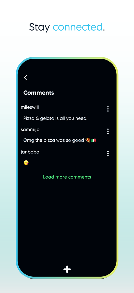 Plan WeGo - Travel Planner - 모바일 앱 인터페이스는 여행 계획을 위한 사용자 댓글 및 소셜 상호 작용 기능을 표시합니다.