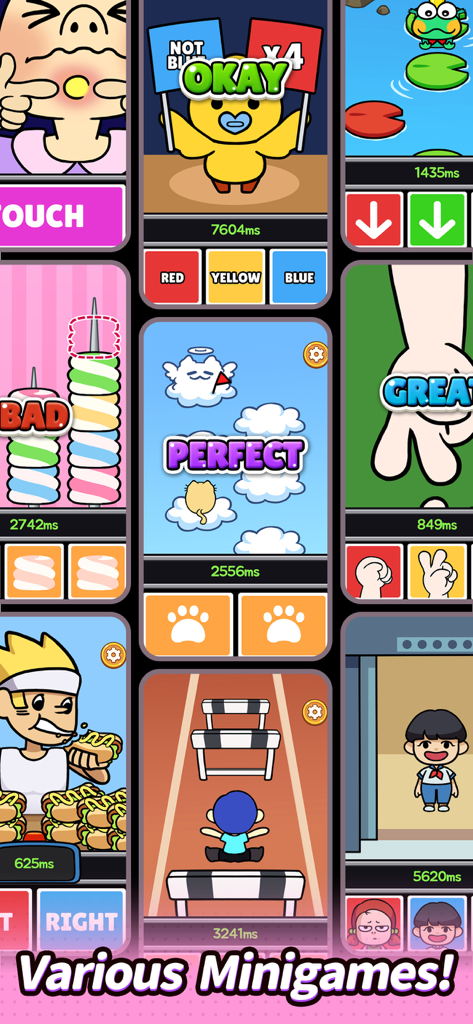 Idol Manager : Dress Up Game - Idol Manager ドレスアップゲームの、様々なカラフルなカートゥーンミニゲーム。