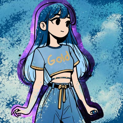 girl in a cute crop top