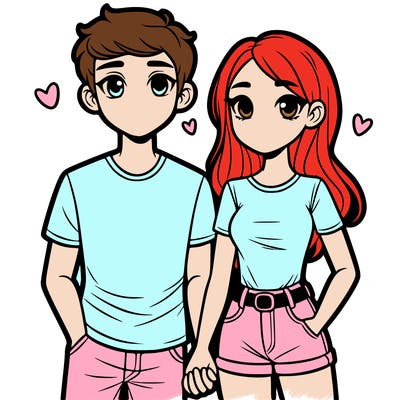 boyfriend and girlfriend