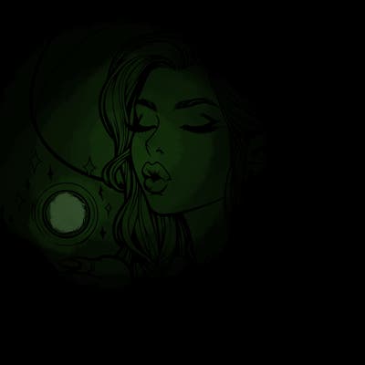 realistic elf casting a spell with lips