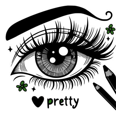 pretty eye