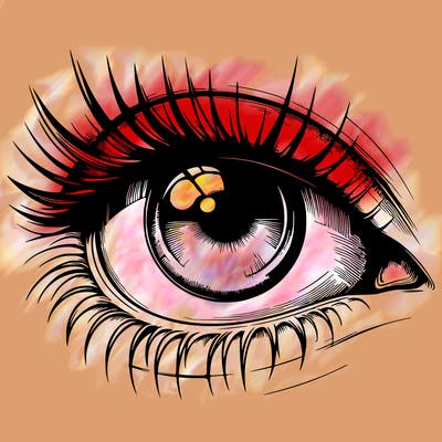 realistic eye