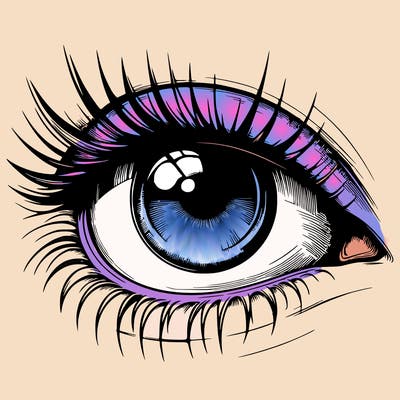 realistic eye