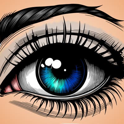 realistic eye