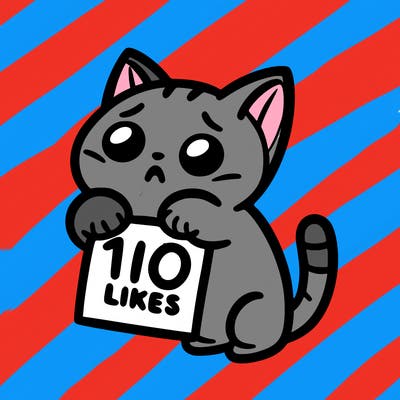 a cat begging for 10 likes
