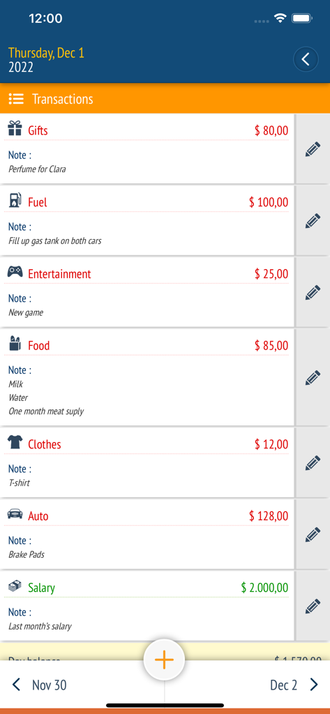 Expense manager -Money tracker - Finance App | MWM