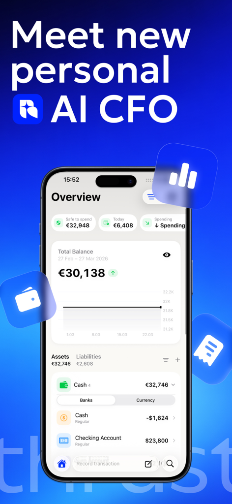 Thrust: AI Finance Tracker - Finance App | MWM