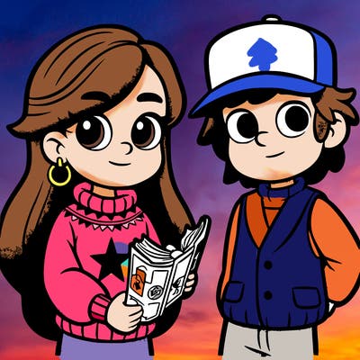 gravity falls mabel and dipper