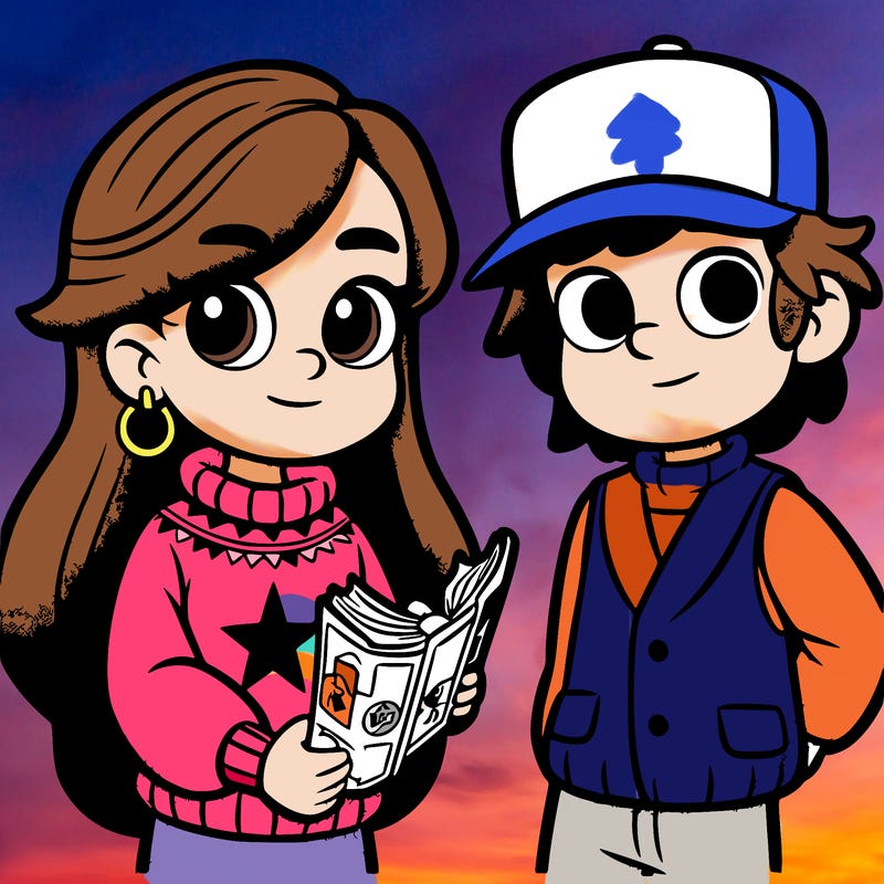gravity falls mabel and dipper