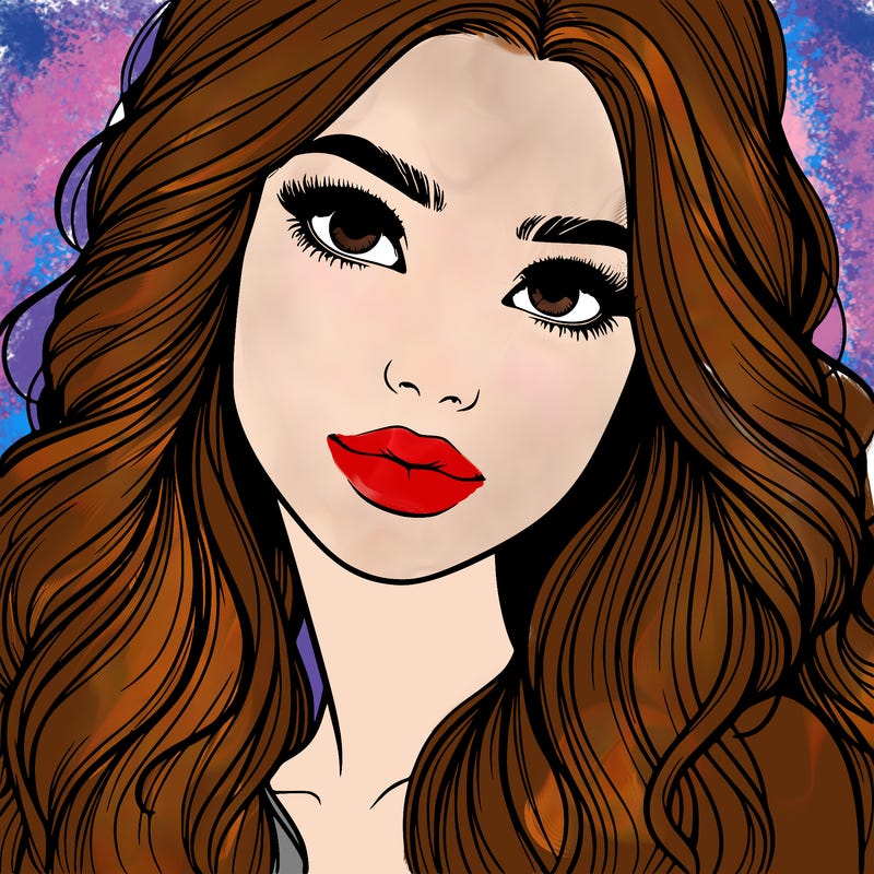 beautiful realistic girl