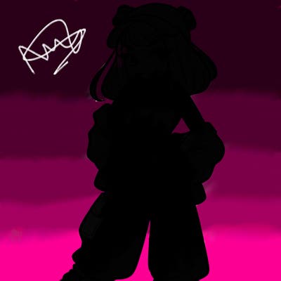 girl in crop top and baggy pants