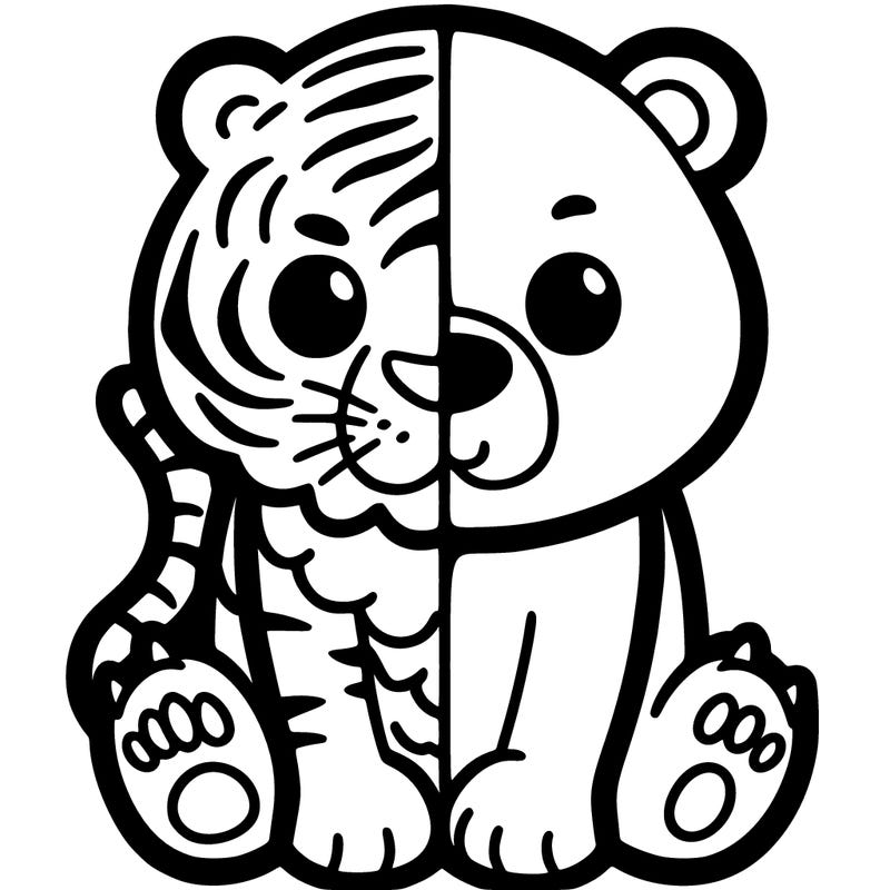 half tiger half bear