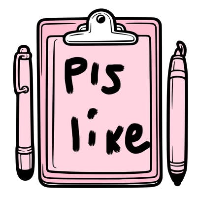 blank clip board with pen