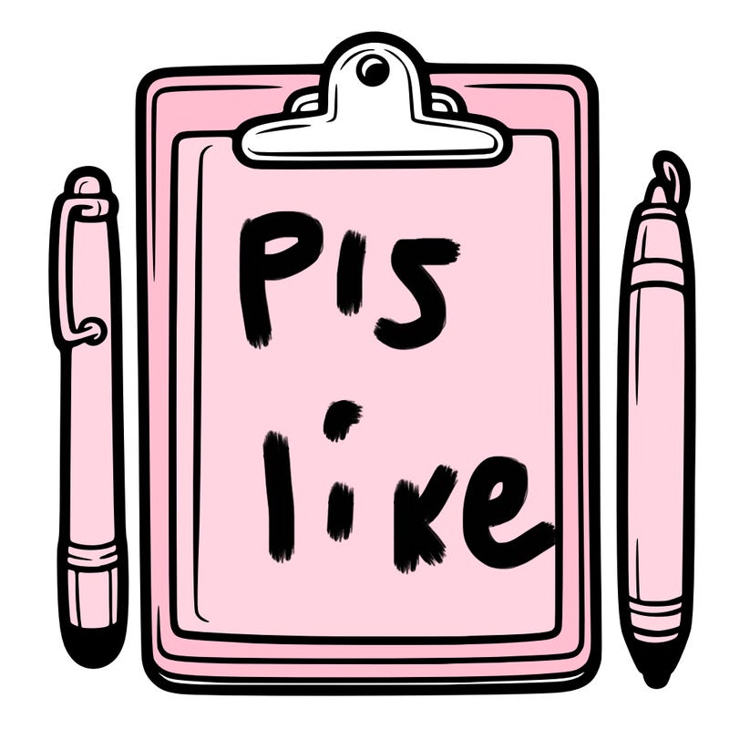 blank clip board with pen