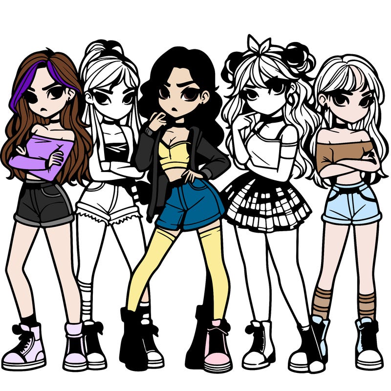 realistic baddie girls