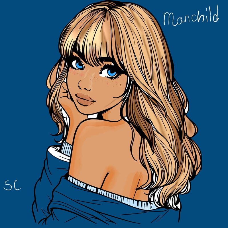 realistic girl with bangs looking over her shoulder